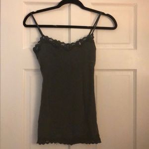 Gray Cami w/ embellishments XS
